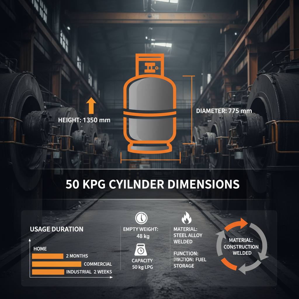 Comprehensive Guide to 50 kg LPG Cylinder Dimensions and Safety Standards