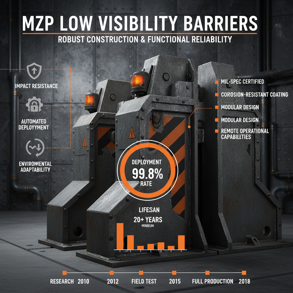 Comprehensive Guide to MZP Low Visibility Barriers for Safety and Control