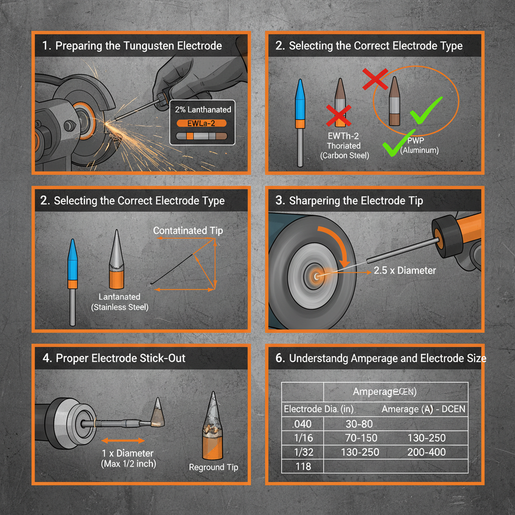 Choosing the Right Tig Welding Electrode for Stainless Steel Applications Choosing the Right Tig Welding Electrode for Stainless Steel Applications
