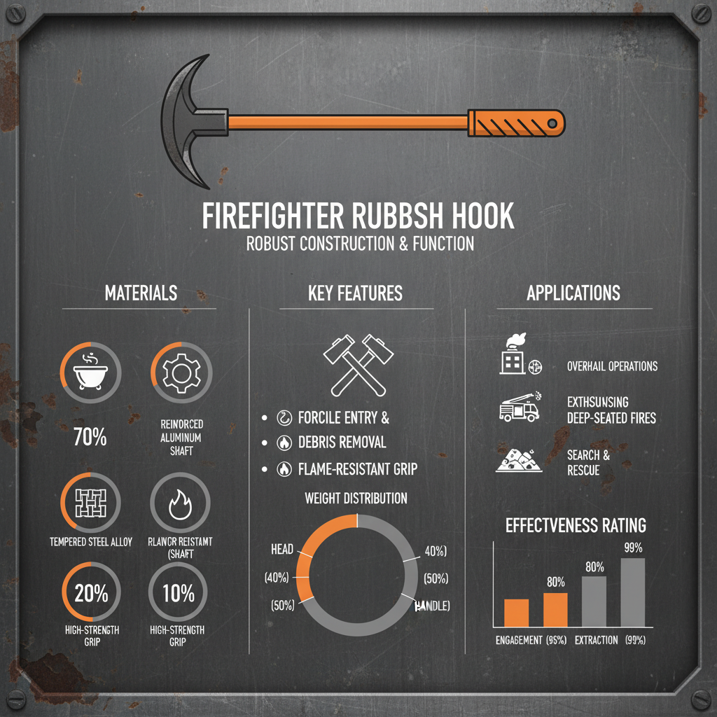 The Indispensable Firefighter Rubbish Hook for Emergency Response Teams The Indispensable Firefighter Rubbish Hook for Emergency Response Teams
