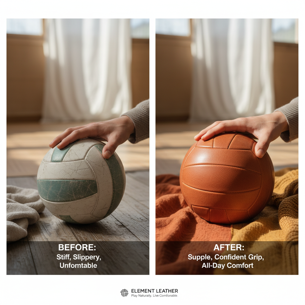 Choosing The Best Volleyball Ball Leather For Performance And Longevity