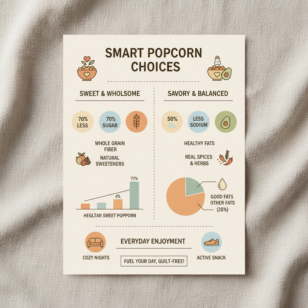 Indulge in Deliciously Healthy Sweet and Salty Popcorn for a Guilt Free Treat