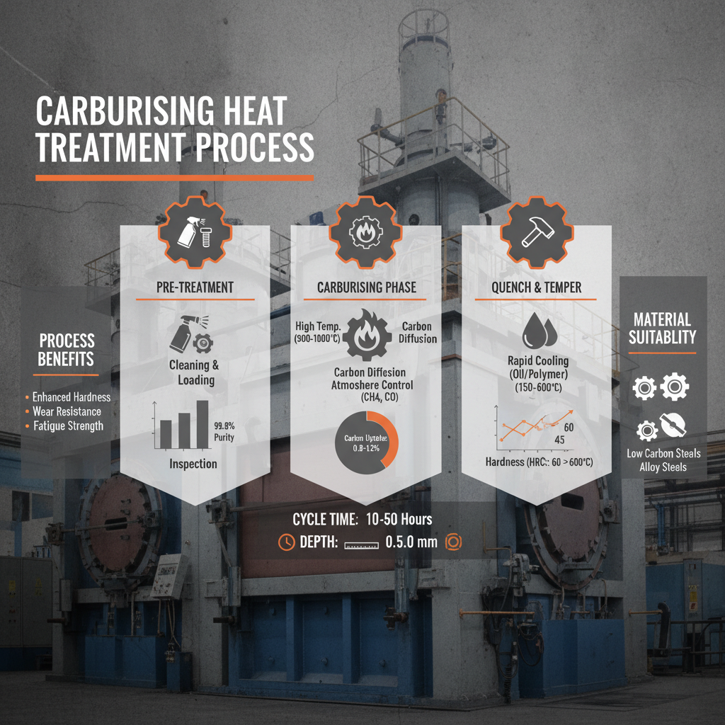 Comprehensive Guide to the Carburising Heat Treatment Process and its Applications