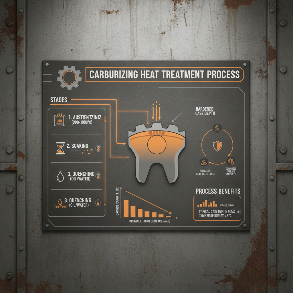 Comprehensive Guide to the carburizing heat treatment process for Enhanced Steel Performance