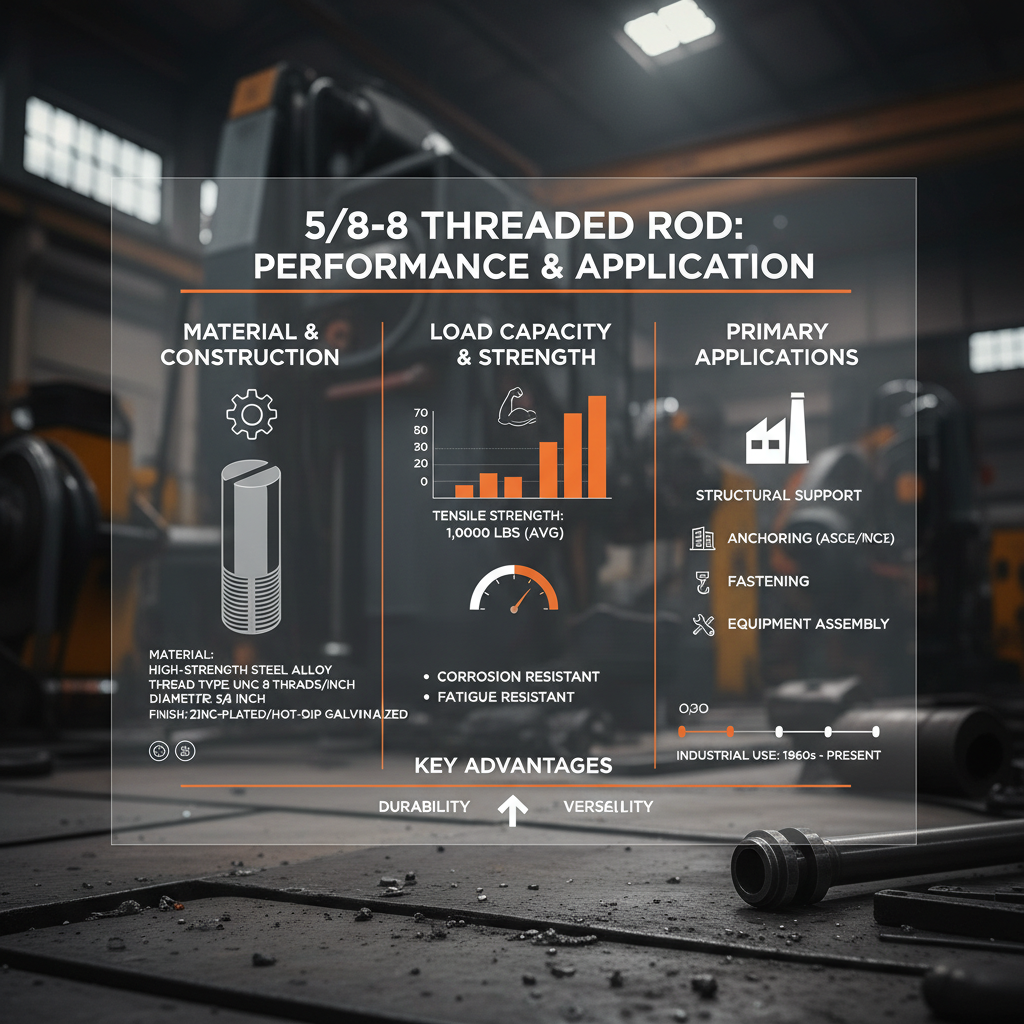Comprehensive Guide to 5 8 8 Threaded Rod Applications and Material Specifications