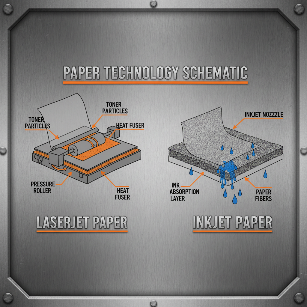 Comprehensive Comparison of Laserjet Paper vs Inkjet Paper for Optimal Printing