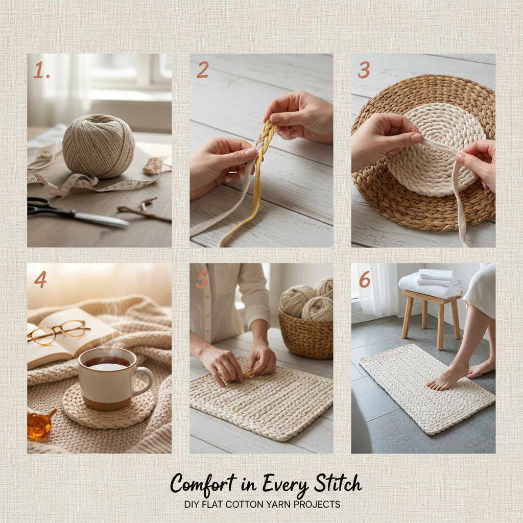 Exploring the Versatility and Applications of Flat Cotton Yarn in Textiles