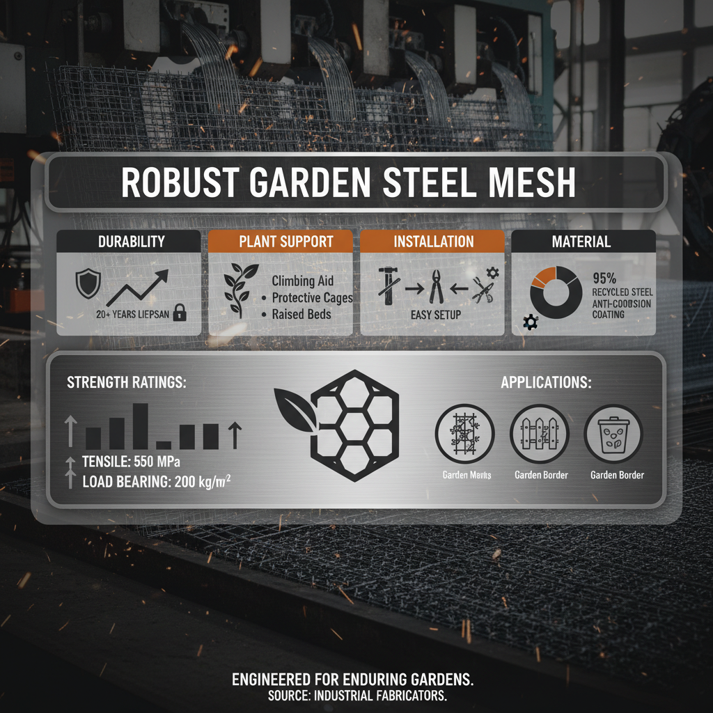 Comprehensive Guide to Utilizing Steel Mesh for Garden Applications