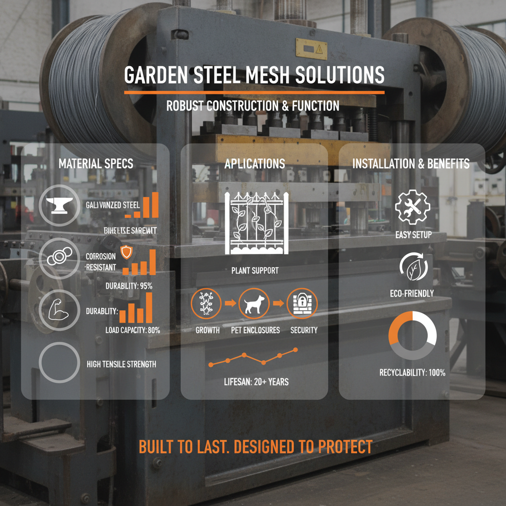 Comprehensive Guide to Choosing the Best Steel Net for Garden Applications