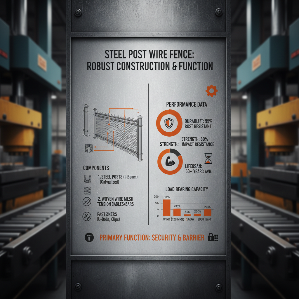 Comprehensive Guide to Steel Post Wire Fence Systems and Installation