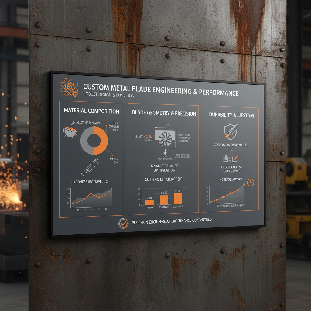 Precision Engineered Custom Metal Blade Solutions for Diverse Industries
