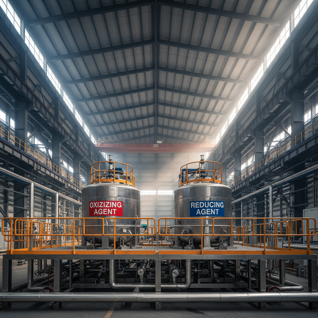 oxidizing agent reducing agent