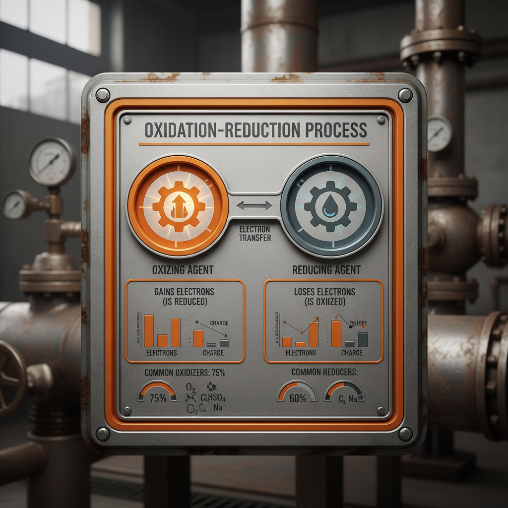 oxidizing agent reducing agent