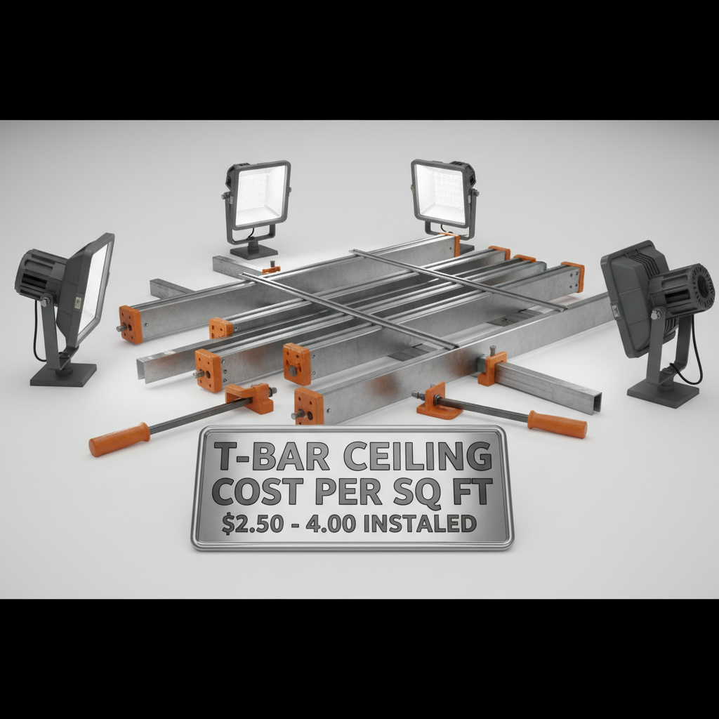 t bar ceiling cost