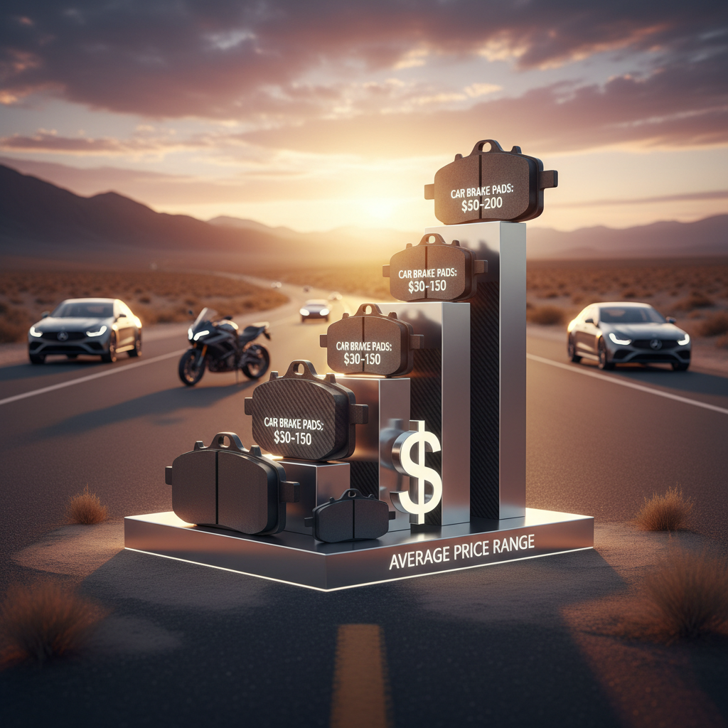 average price for brake pads