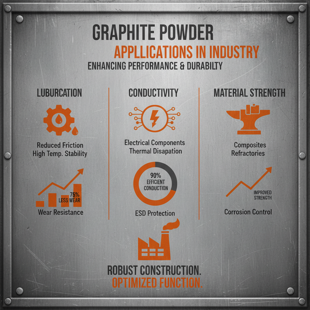 graphite powder application