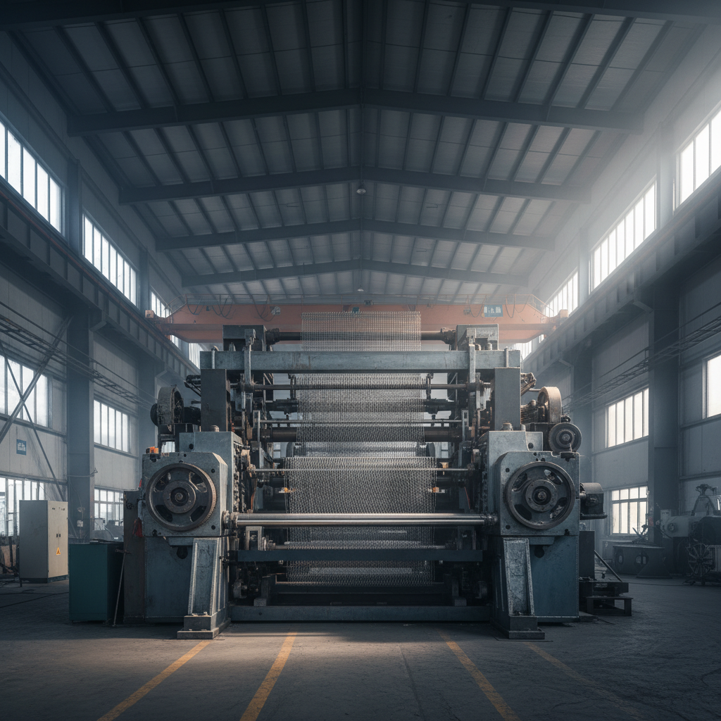 galvanized chicken wire mesh machine