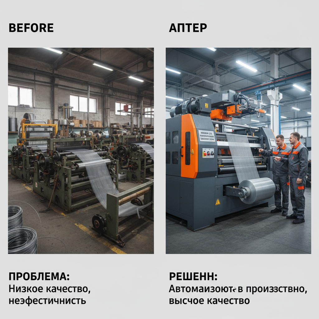 -Машина для производства трафаретной сетки