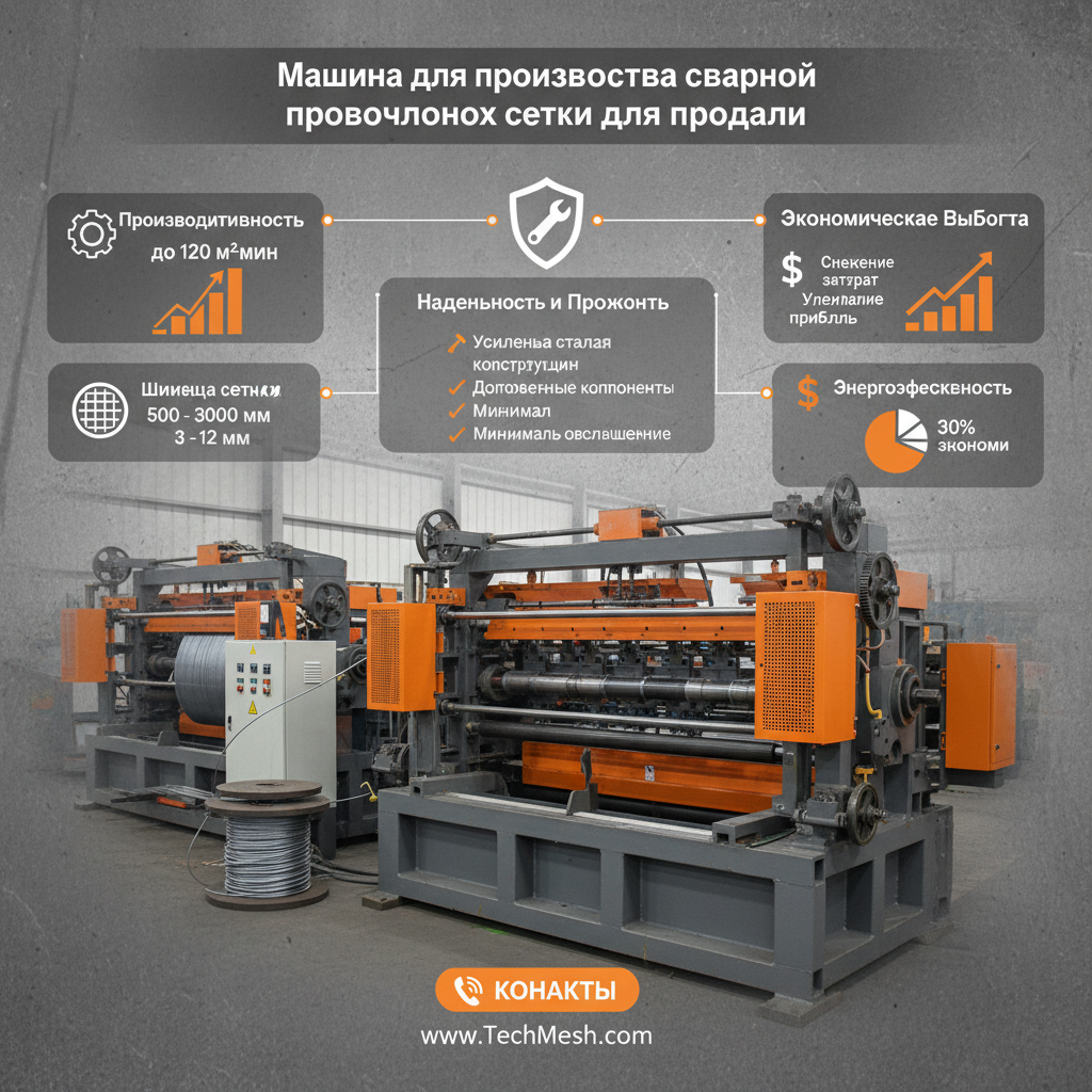 Машина для производства сварной проволочной сетки для продажи