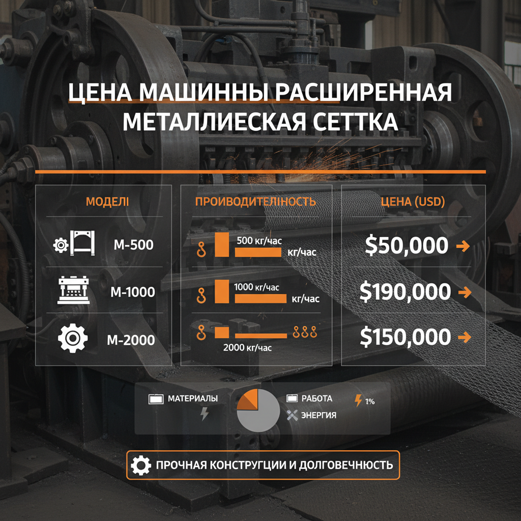 Расширенная металлическая сетка машина цена