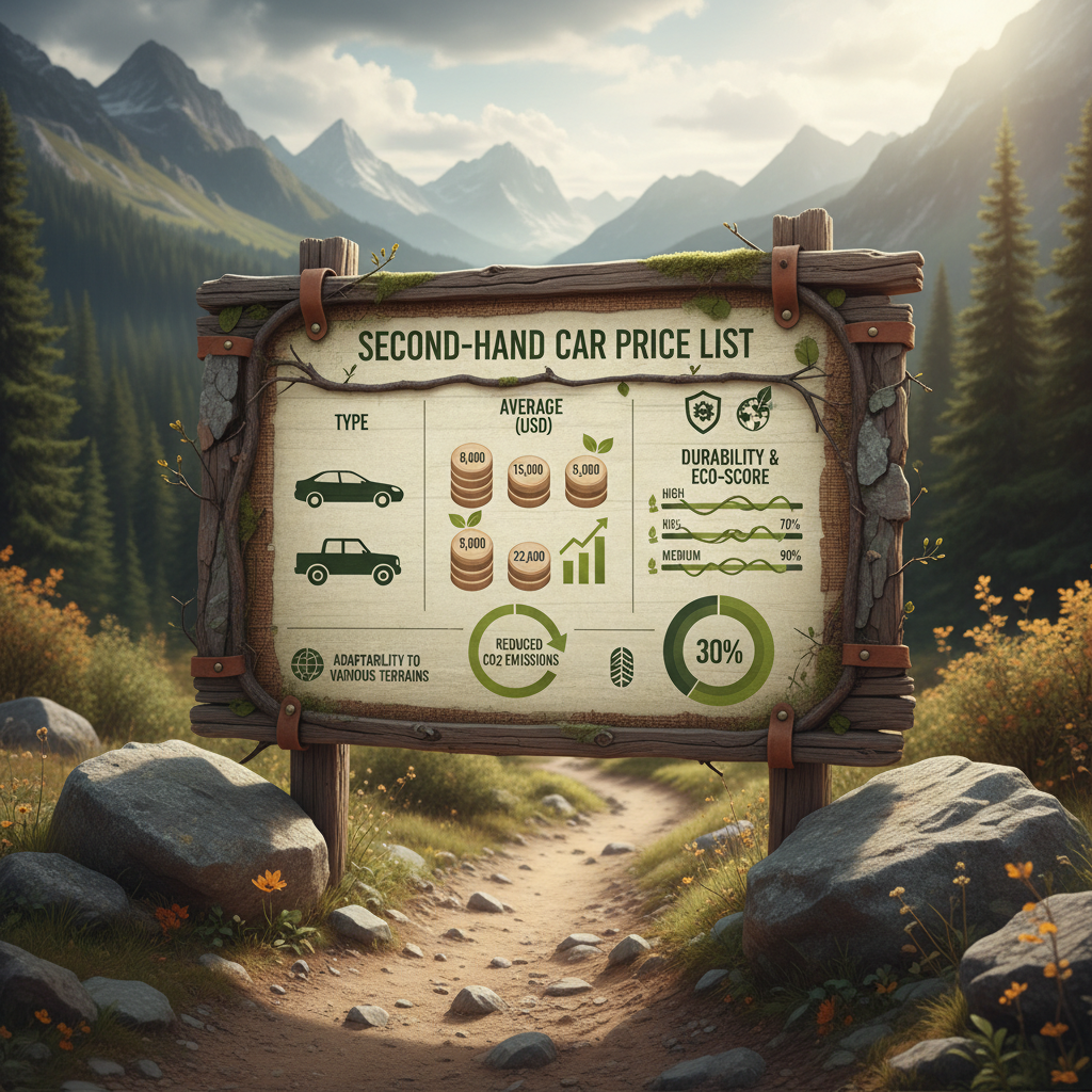 Comprehensive Guide to Second Hand Car Price List and Smart Buying Tips