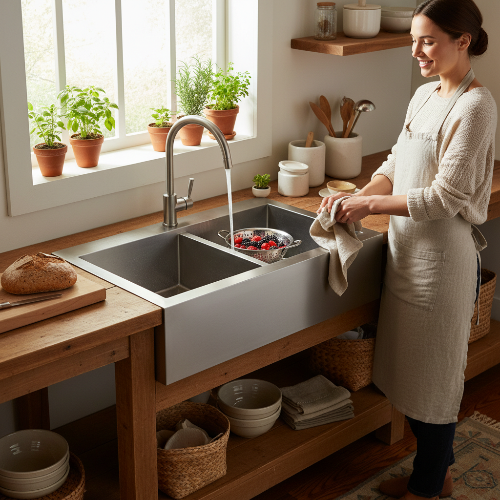 18 gauge stainless steel sink