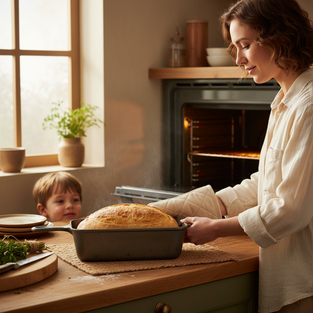 custom cast iron loaf pan
