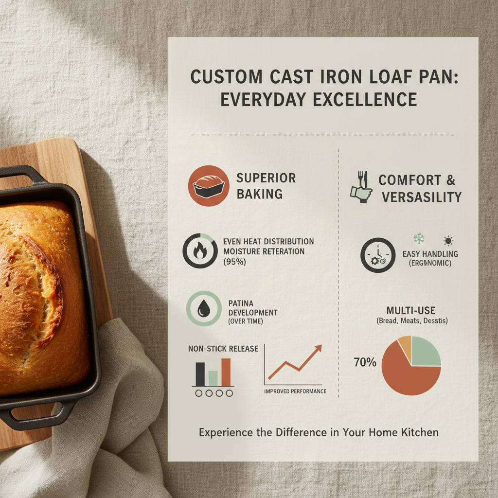 custom cast iron loaf pan