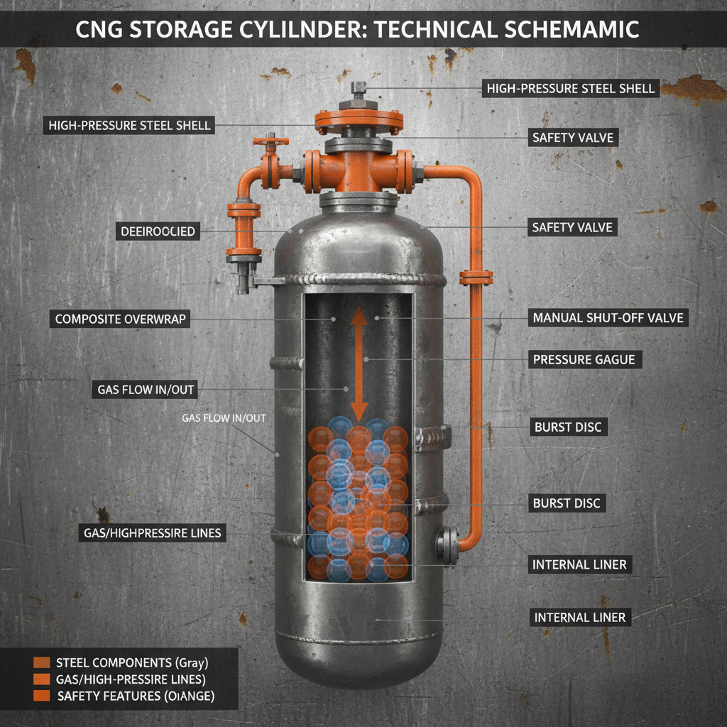 big cng cylinder