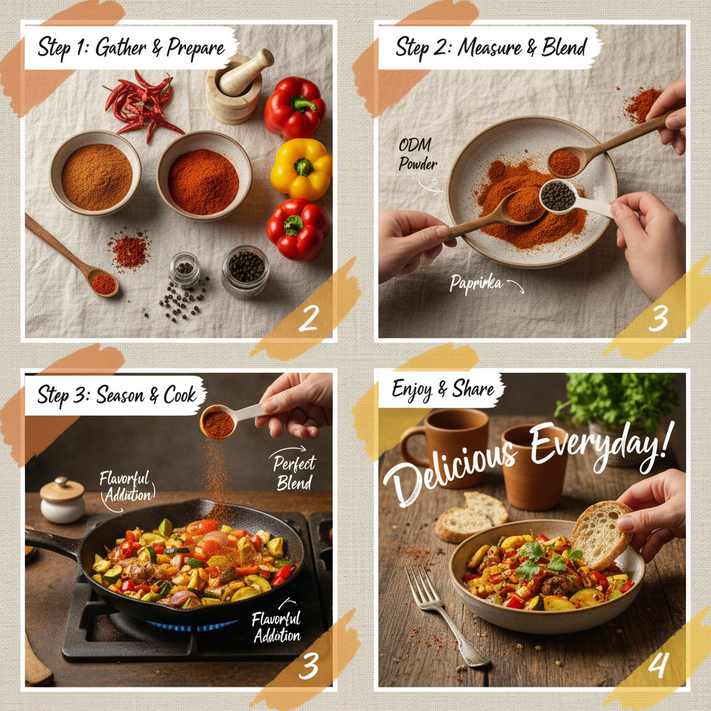 odm chili powder and paprika