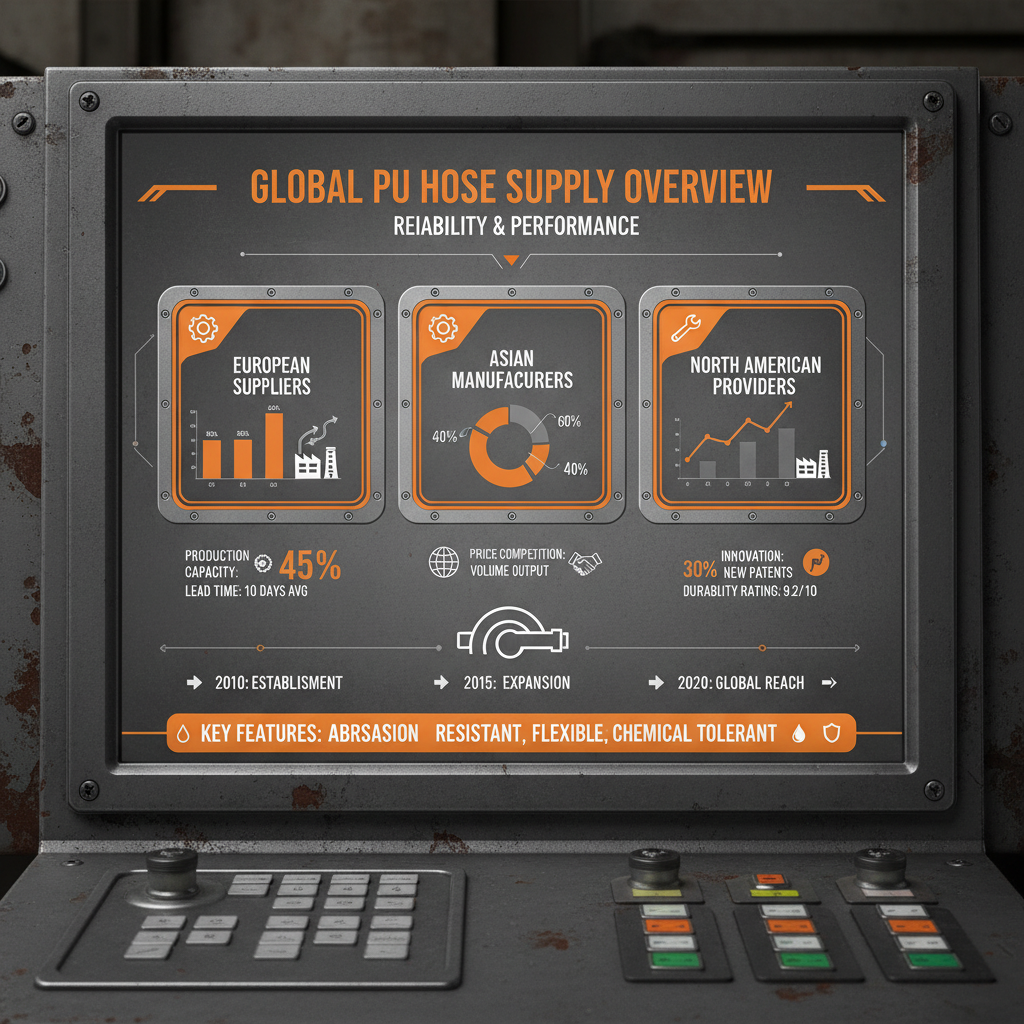 Find the Best PU Hose Suppliers for Industrial and Commercial Applications