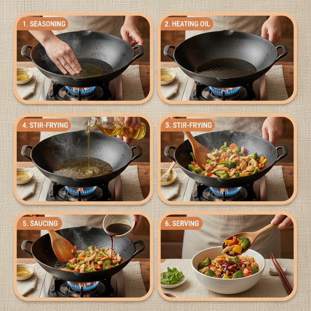Exploring the Culinary World with a Large Iron Wok A Comprehensive Guide