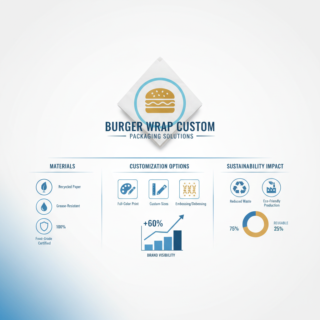 Custom Burger Paper Wrap Solutions for Branding and Sustainability