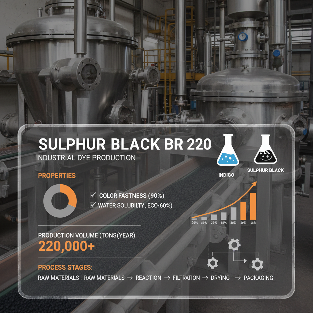 Exploring the Significance of Sulphur Black BR 220 in Textile Dyeing Applications