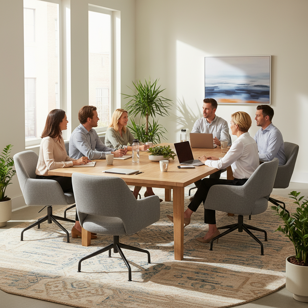 Elevate Your Workspace with Ergonomic Meeting Room Chairs for Enhanced Collaboration