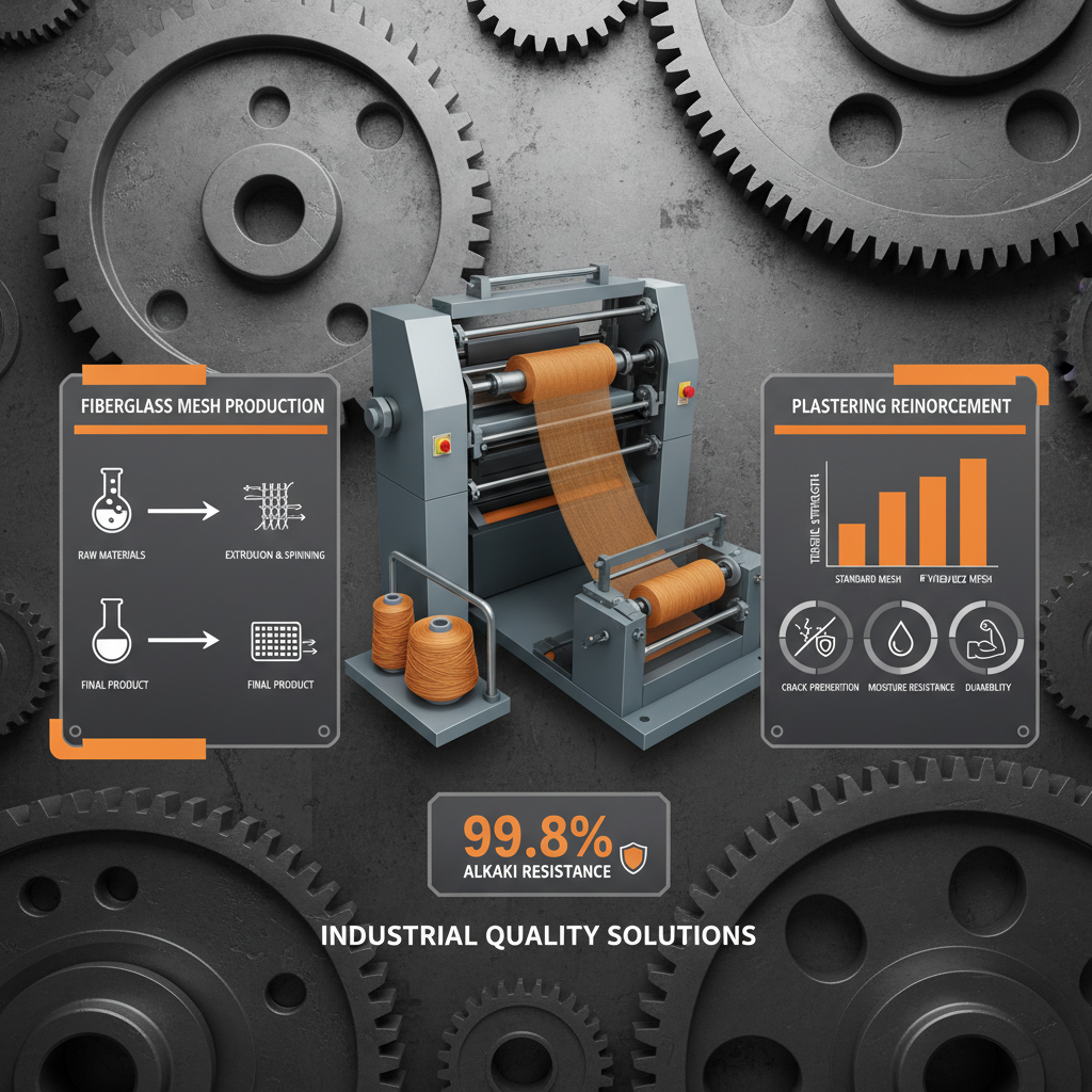 Fiberglass Mesh for Plastering Enhancing Durability and Sustainability in Construction