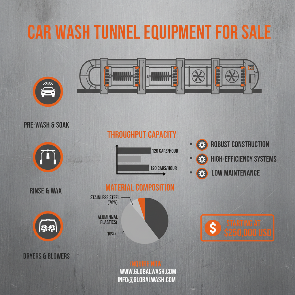Explore Premium Car Wash Tunnel Equipment for Sale and Industry Trends