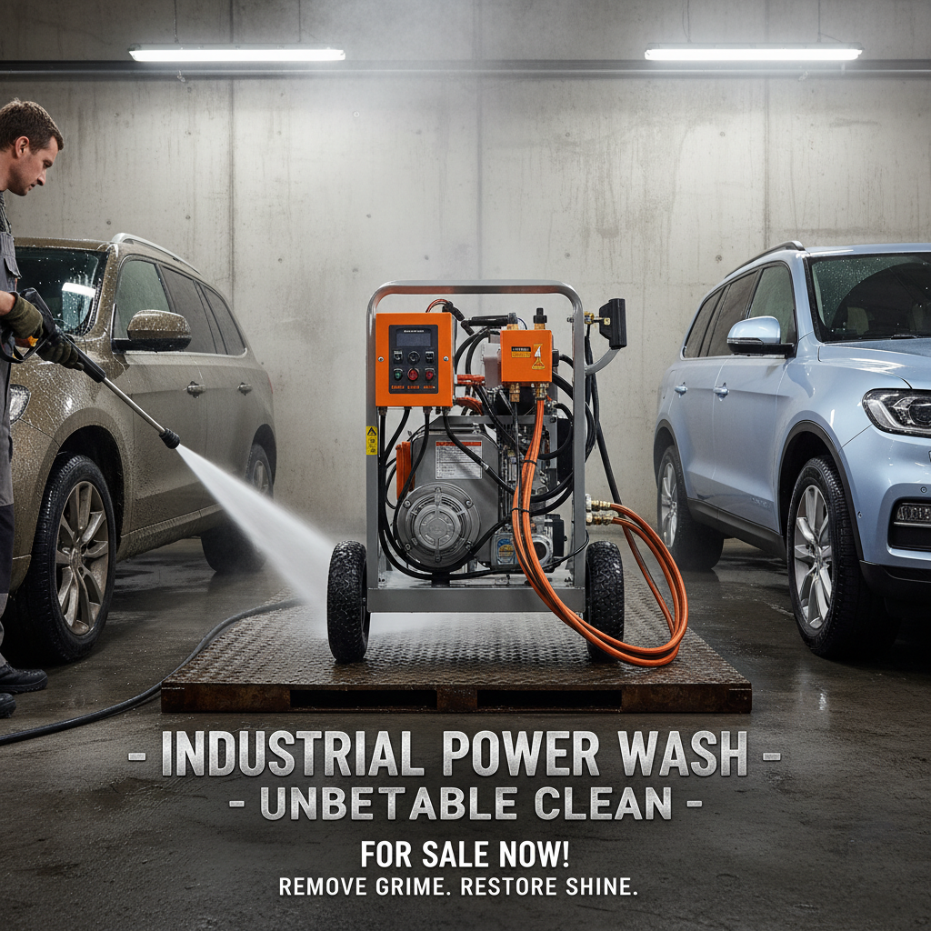 Find the Best Car Wash Pressure Washer for Sale and Boost Your Business