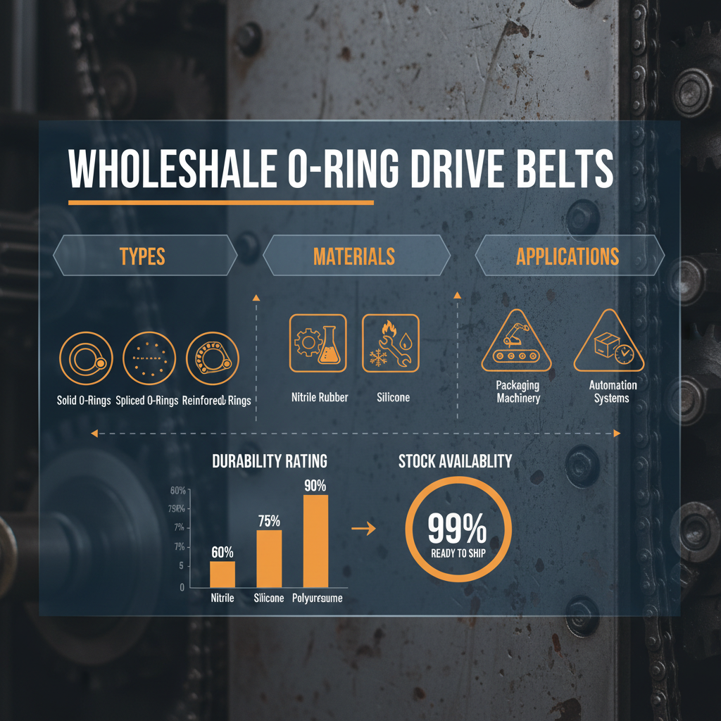Explore Wholesale O Ring Drive Belts for Industrial Power Transmission