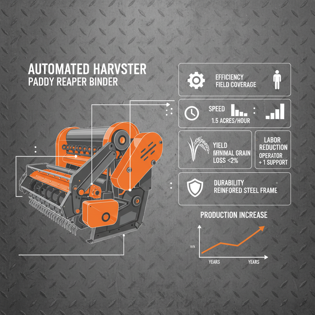 Advancements in Paddy Reaper Binder Technology for Efficient Rice Harvesting