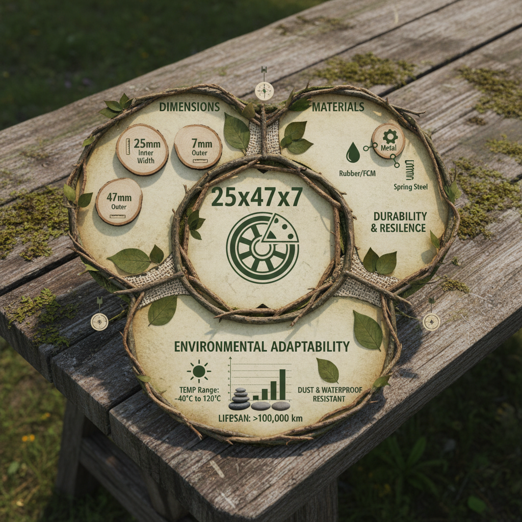 The Vital Role of 25x47x7 Oil Seal in Mechanical Systems