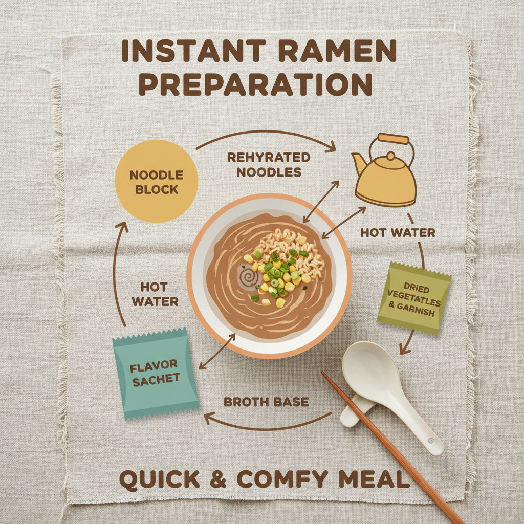 The Global Impact and Future of Ramen Instant Noodle Convenience