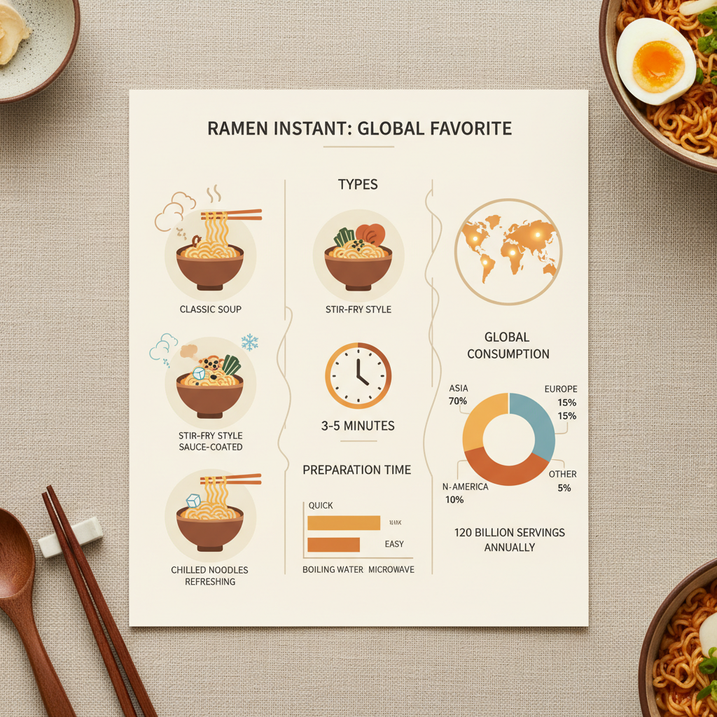 The Global Impact and Future of Ramen Instant Noodle Convenience