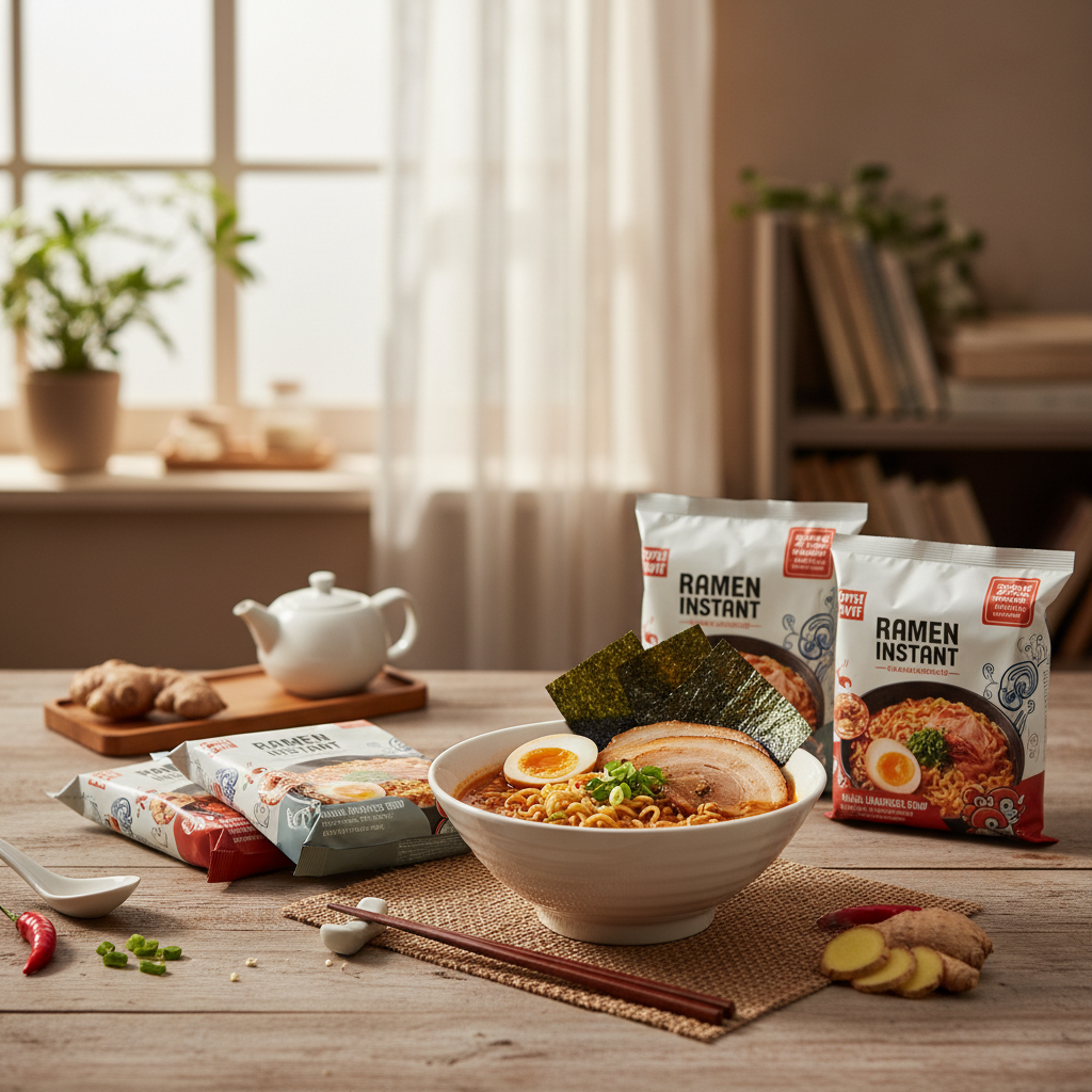 The Global Impact and Future of Ramen Instant Noodle Convenience