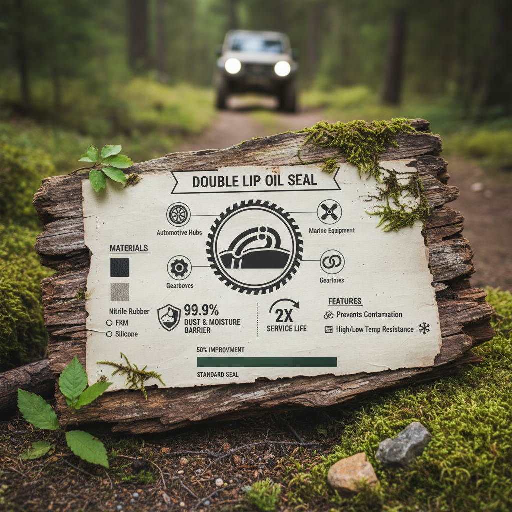 The Essential Role of Double Lip Oil Seal in Modern Industries and Applications