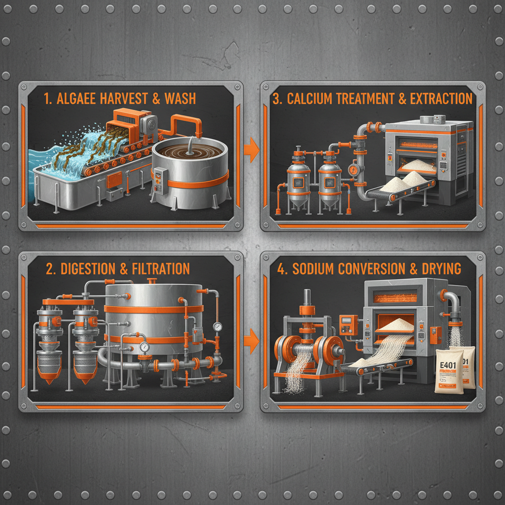 Exploring the Versatile Applications of e401 Sodium Alginate in Industry and Beyond