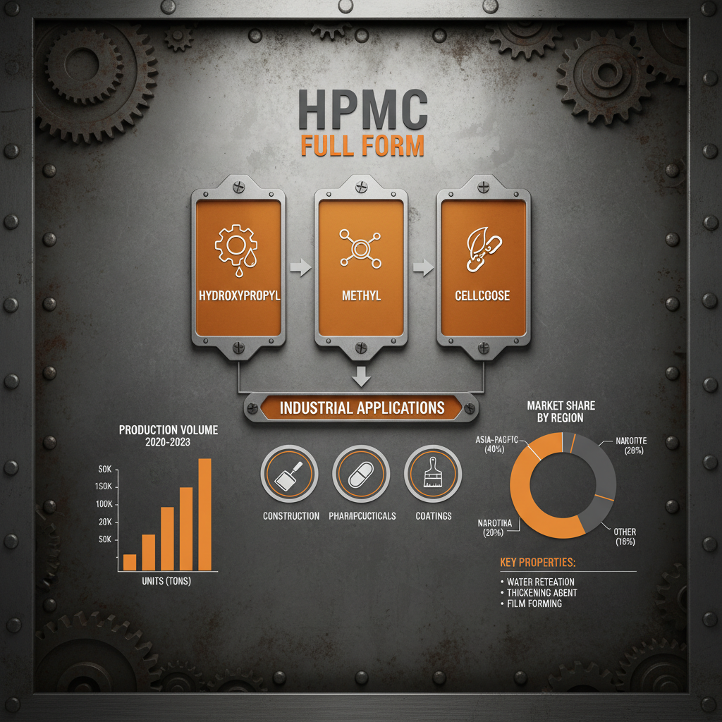 Exploring HPMC Full Form Hydroxypropyl Methylcellulose and Its Diverse Applications