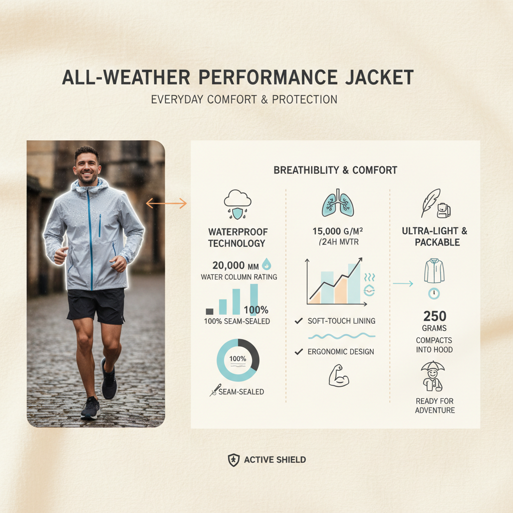 Explore the Ultimate Guide to Mens Waterproof Running Jacket Performance