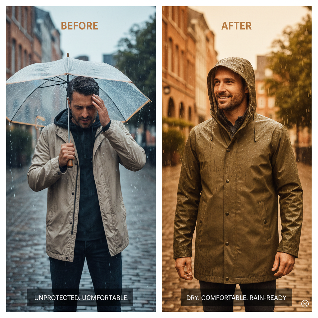 Comprehensive Guide to Choosing the Right Rain Coat for Men
