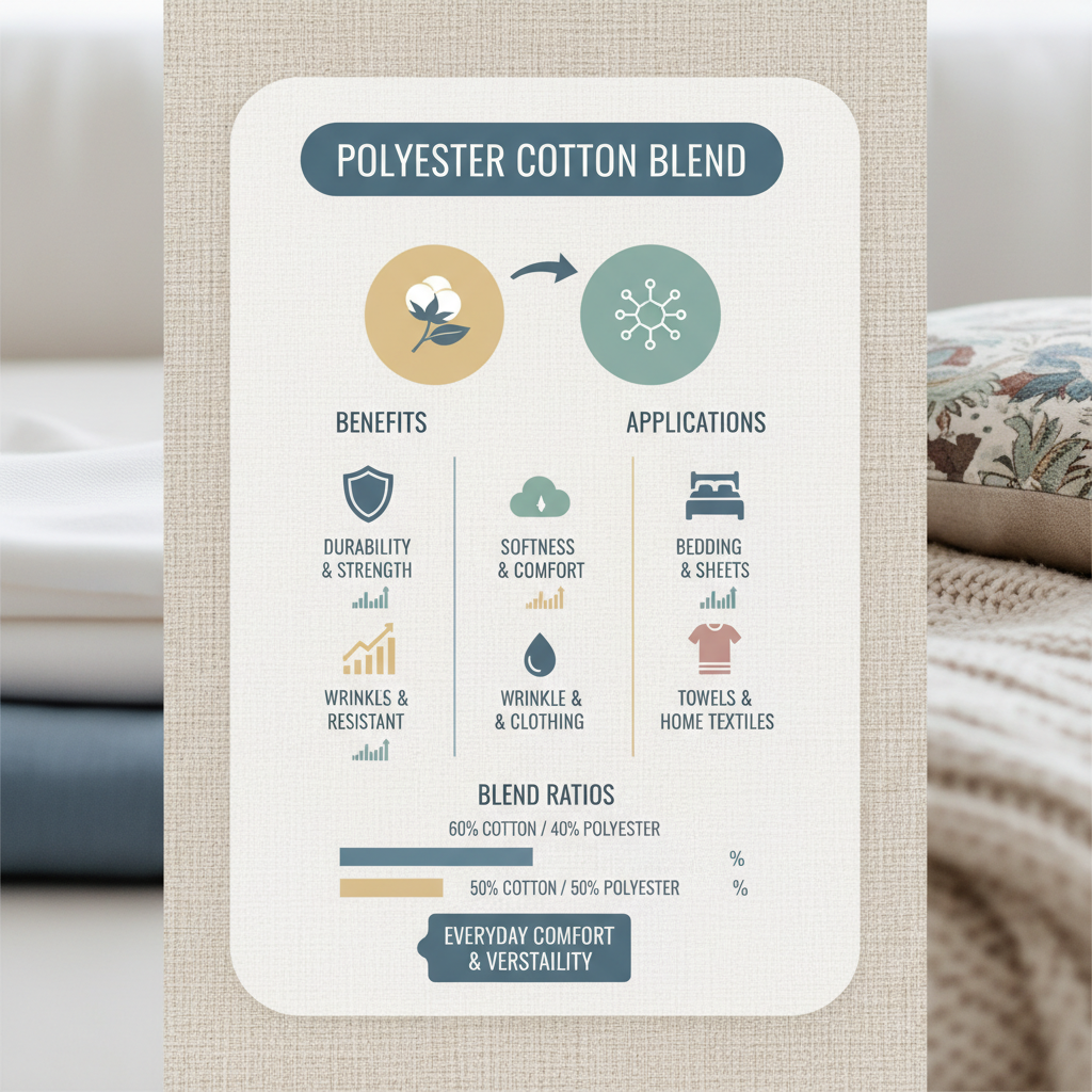 Exploring the Versatility and Global Impact of Polyester Cotton Blend Fabrics